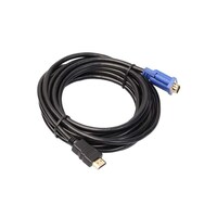 Picture of Hdmi To Vga Cable 15pin Adapter Cable, 5m, Black