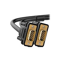 Picture of VGA Male to Male Cable, Black/Gold