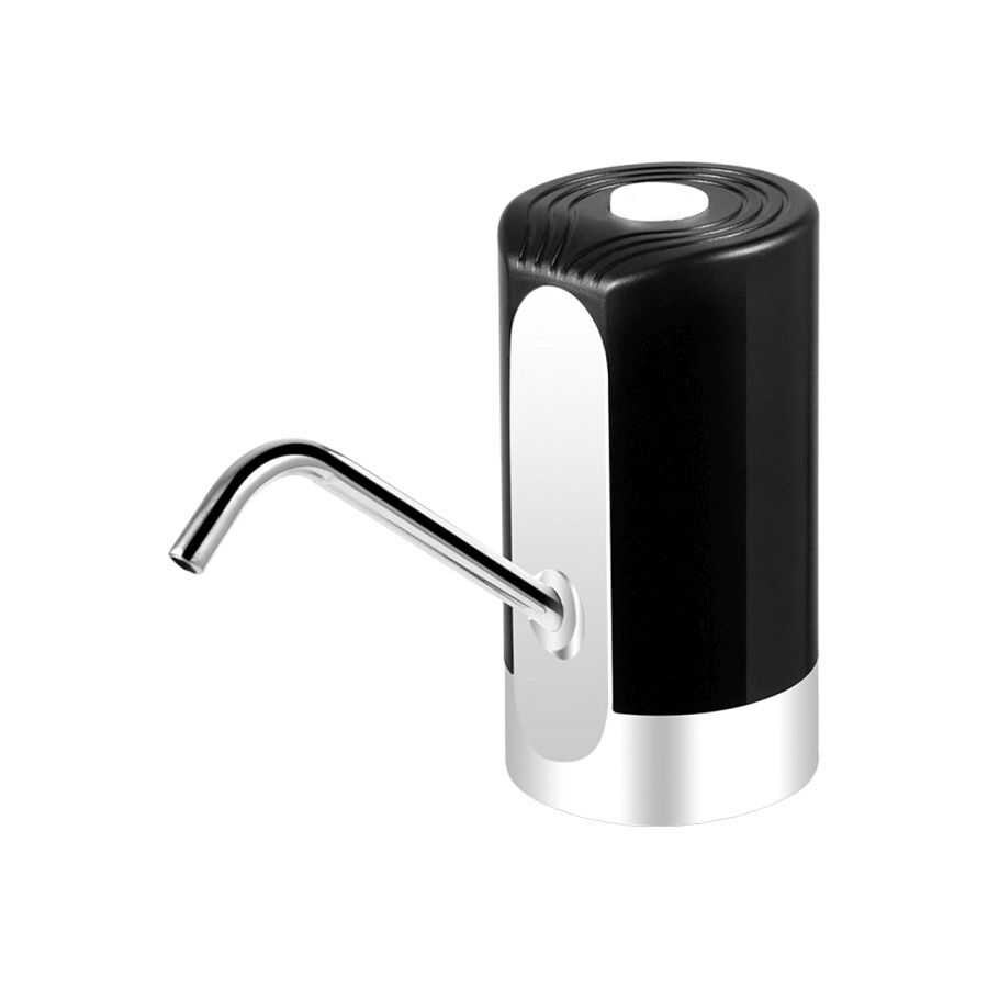 Portable Automatic Electric Water Dispenser, H24193B, Black & Silver