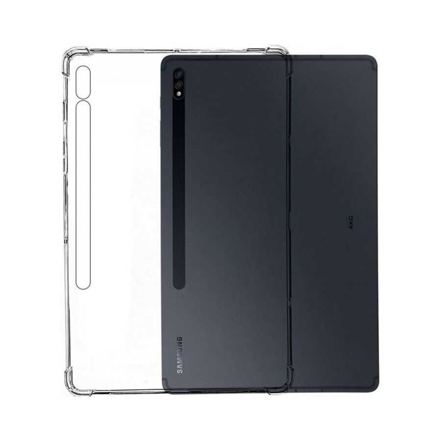 Bumper Case Cover for Samsung Galaxy Tab S7 Plus, Clear
