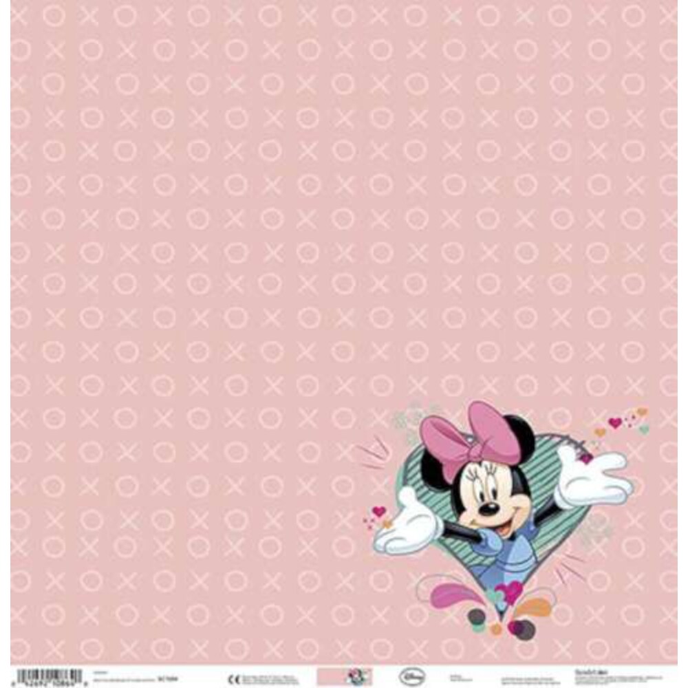 Sandylion Disney Mickey Cream Comic Paper, 12X12inch -25 Sheets