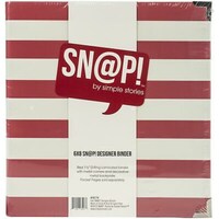 Picture of Simple Stories Snap Designer Binder, 6x8in