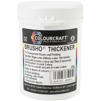 Picture of Brusho Thickener for Glazes and Paintings, 100g - White
