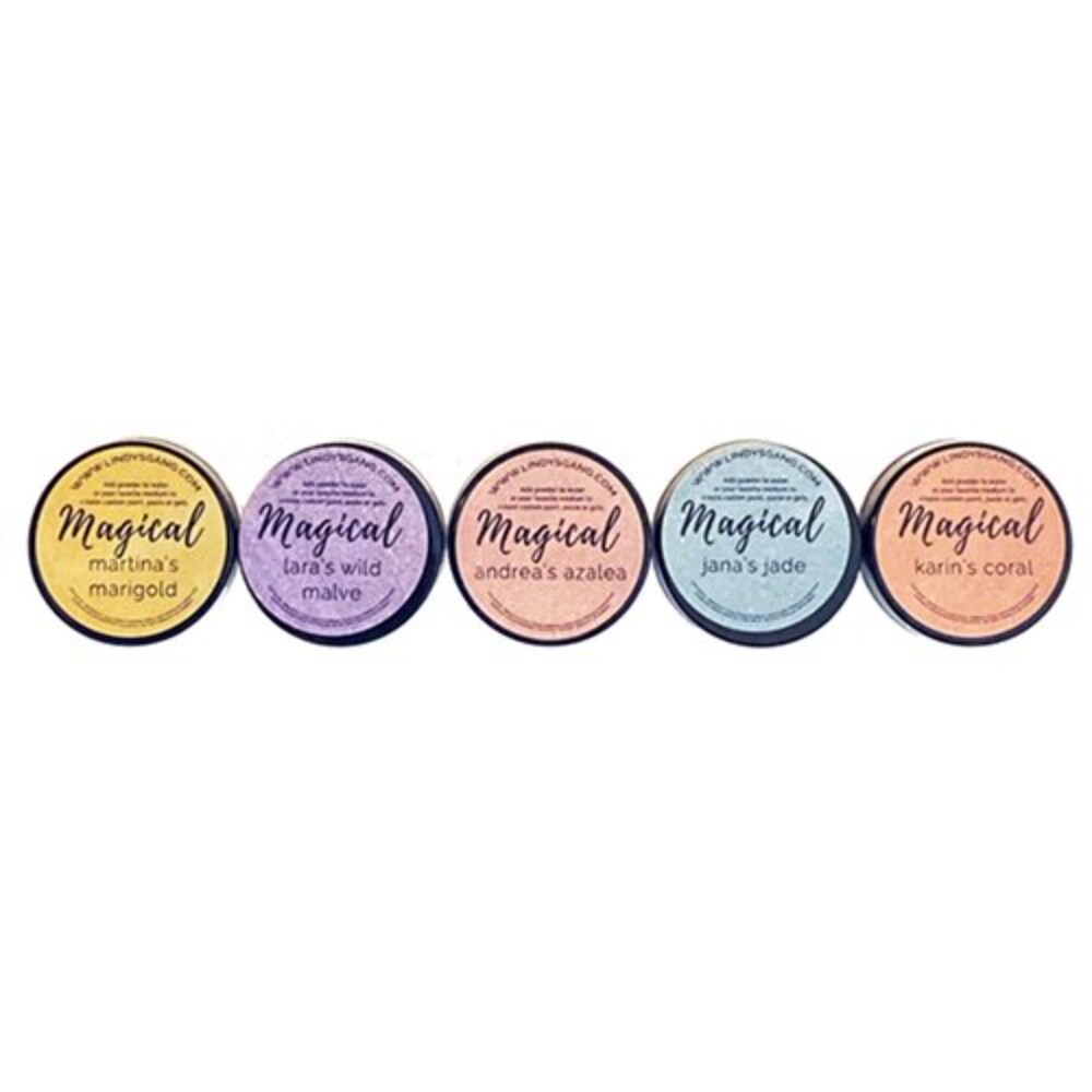 Lindy's Stamp Gang Magical, Alexandra's Artist, .25oz,Pack of 5