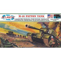 Picture of Atlantis Toy & Hobby Plastic Model Kit, Us M46 Patton Tank