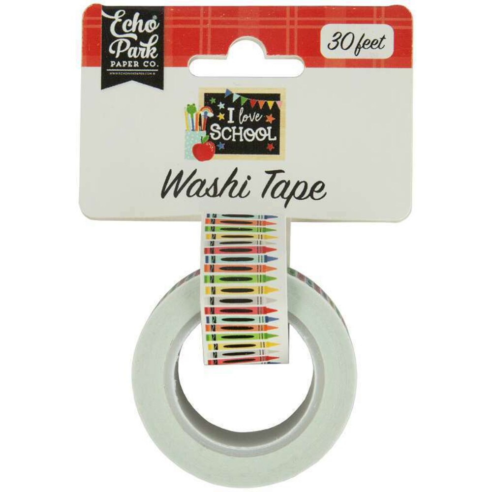 Echo Park Paper Party Washi Tape, 30ft, Crayons