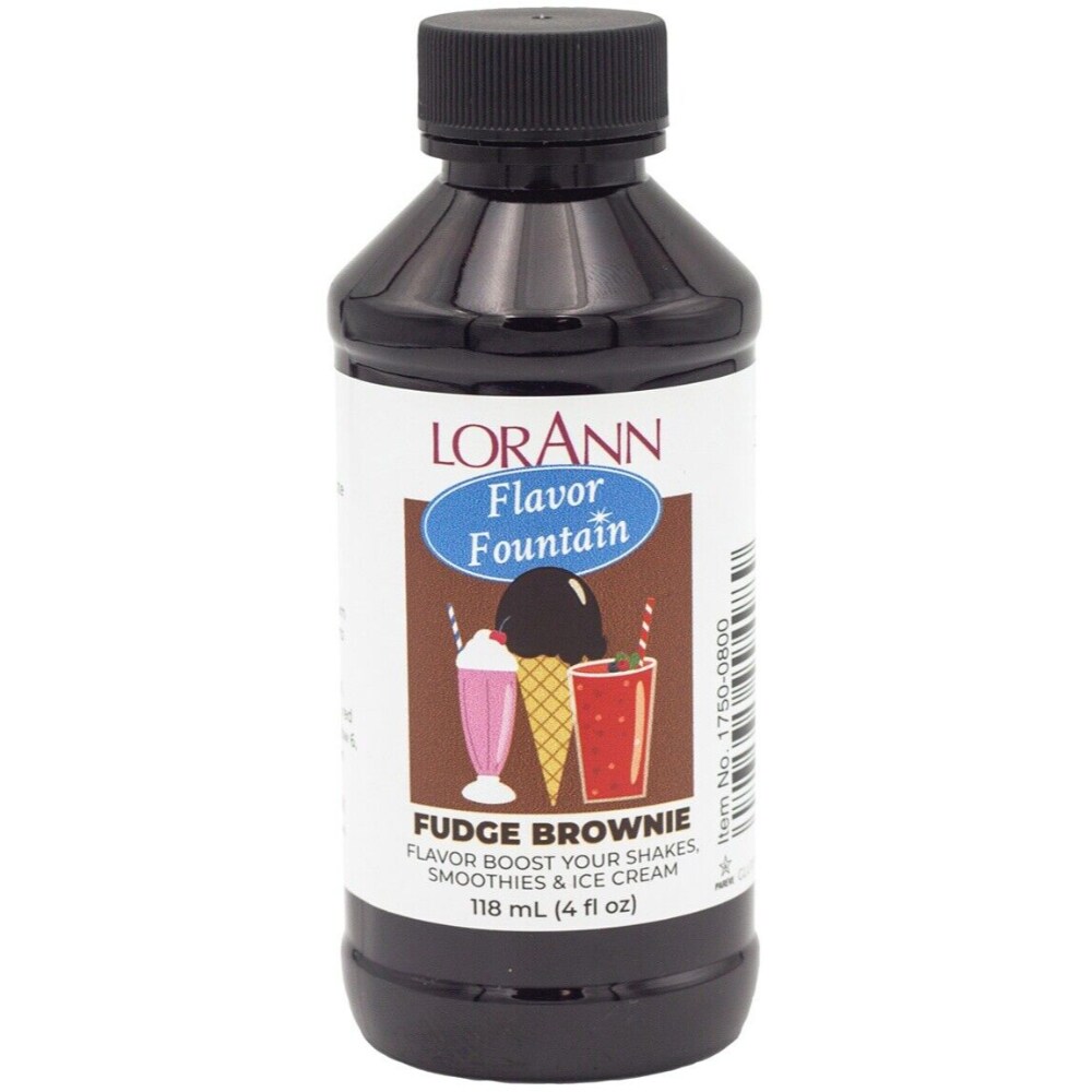 Lorann Oils, Fudge Brownie Flavour Fountain, 4oz