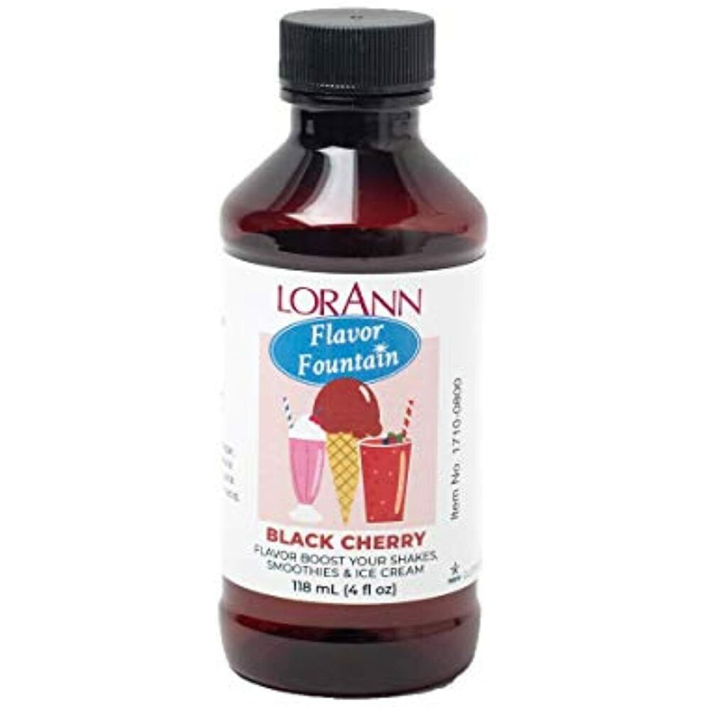 Lorann Oils, Black Cherry Flavour Fountain, 4oz