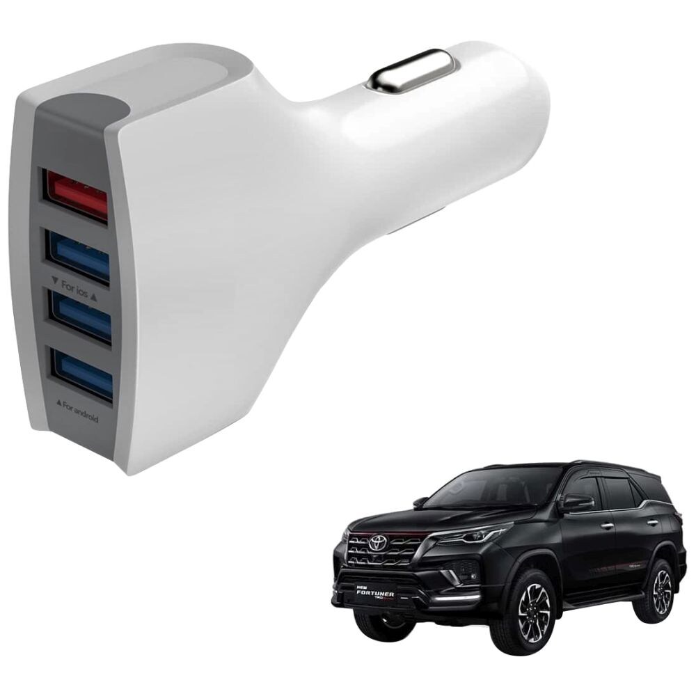 Kozdiko Multi Sockets USB Car Fast Charger for  Toyota New Fortuner 2021, KZDO785150, 36W