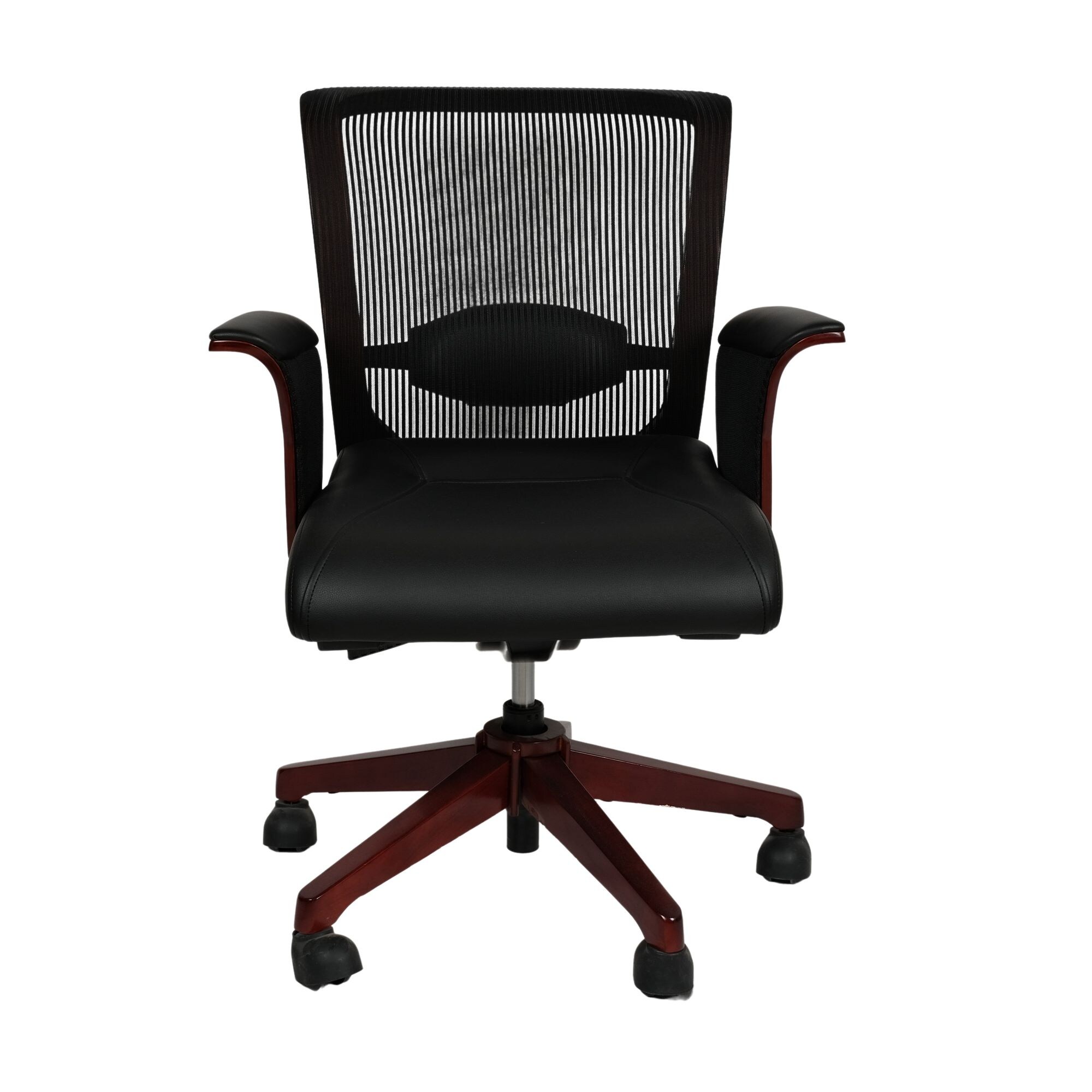 Exotic Chairs Adjustable Mediumback Executive Office Chair, Casvo Black