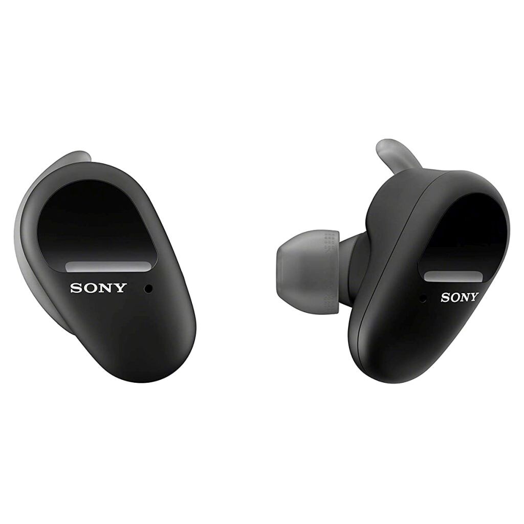 Sony Bluetooth In-Ear Earbuds with Mic, WF-SP800N, Black