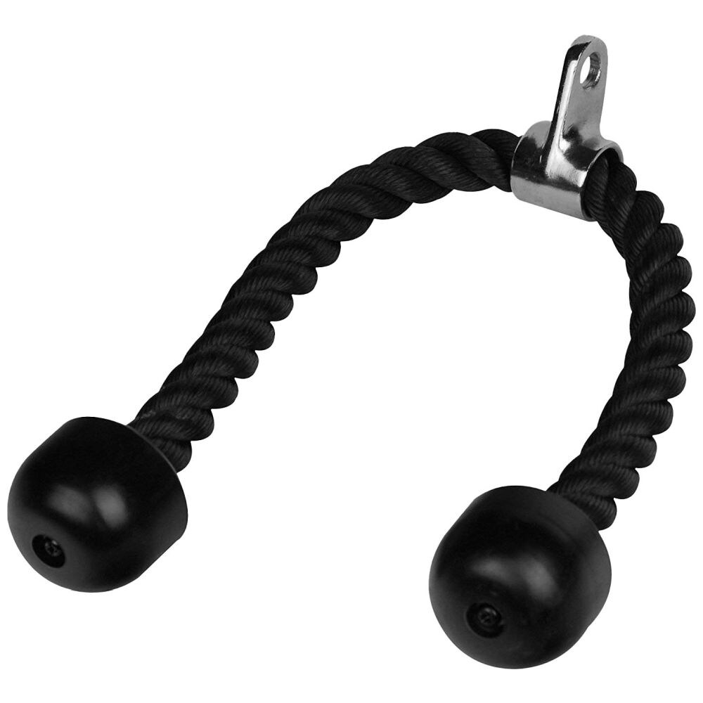 Sheejai V-Shaped Pull Ropes Resistance Band, Black