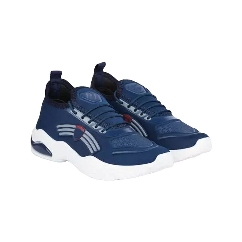 Men's Trendy Textured Sport Shoes, AF0932770, Blue
