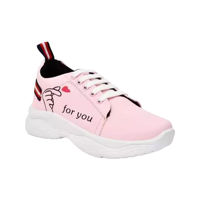 Women's For You Printed Casual Shoes, AF0932797, Pink