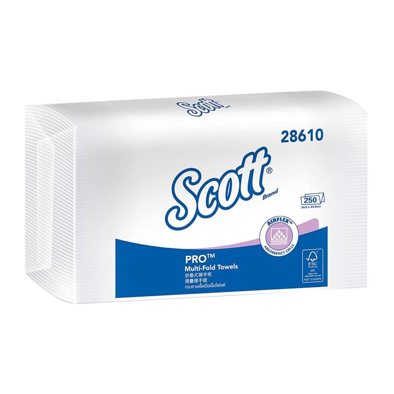 Sott Multi Fold Paper Towels, 250 Sheets, Pack of 2