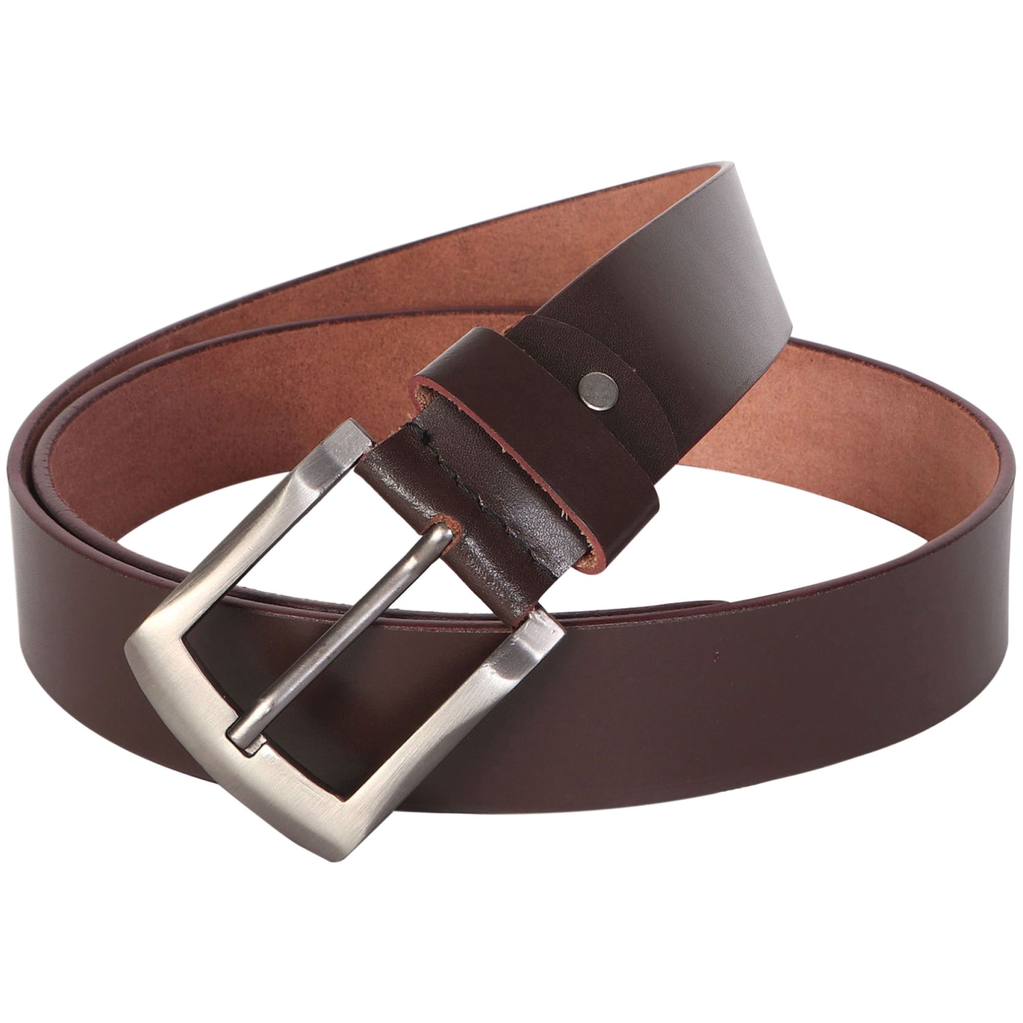 Debonair International Men Formal Genuine Leather Belt, DI934307, Brown