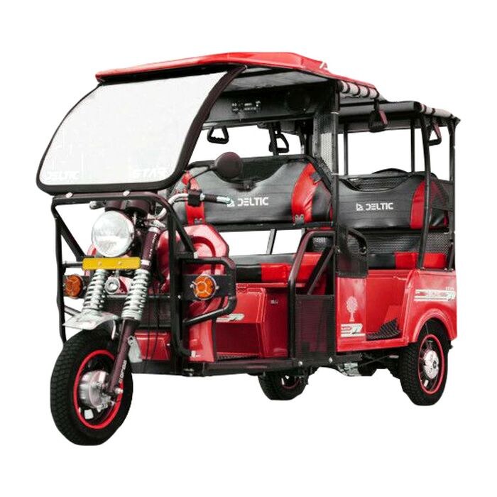 Deltic Star Pro E Rickshaw with Leader Battery, 150Amh