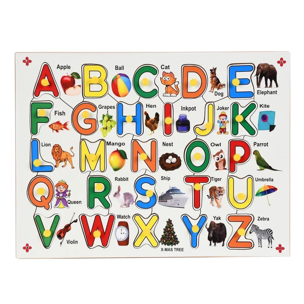 Ijarp Wooden Alphabet Letter With Picture