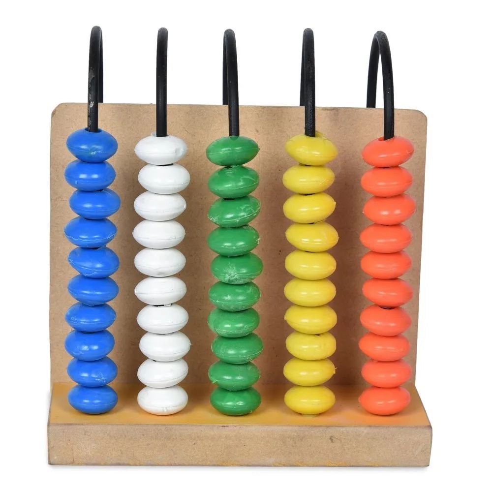 Ijarp Wooden Colorful Abacus Math Tool