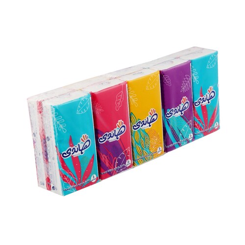 Handy 3 Ply Pocket Tissue, 10 Sheets - Carton of 120