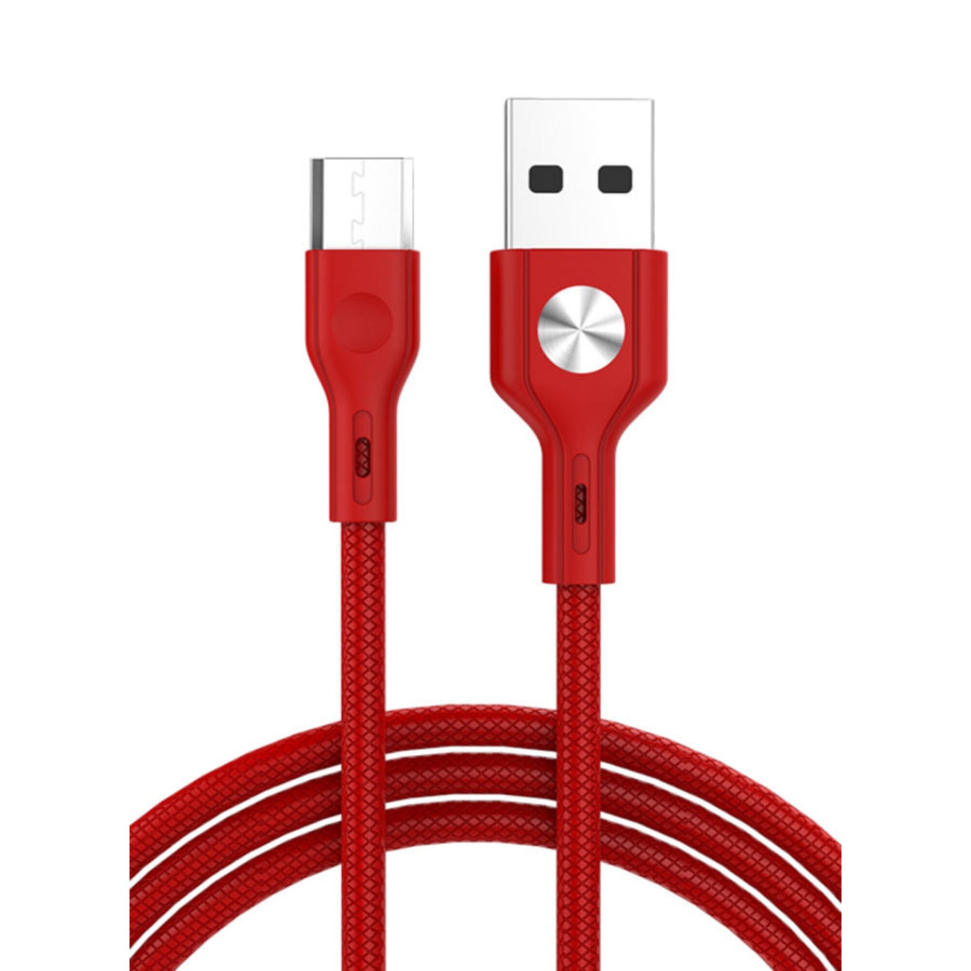 Golf Space Micro Data Cable, 1m, Red