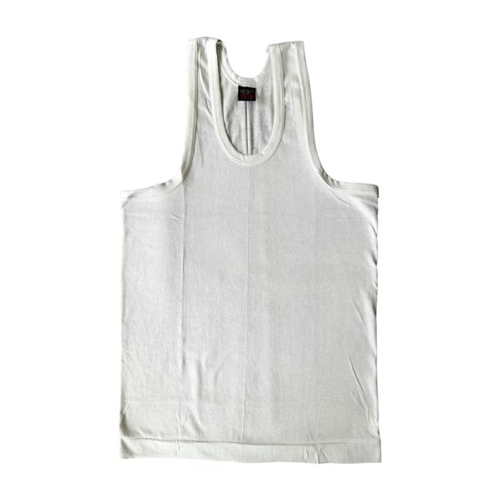 YUVA Baby Boy's Vest, White, 0 - 2y, Pack of 10