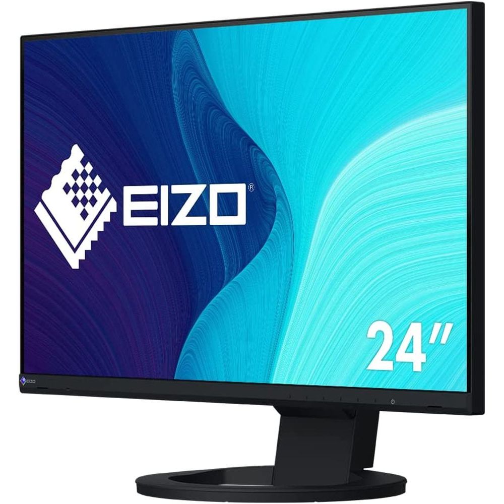 Eizo FlexScan Full HD LED Computer Monitor, EV2490-BK, 23.8 Inch, Black