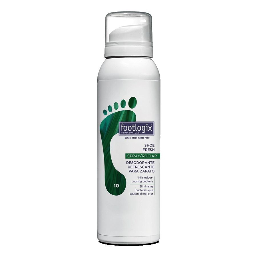 Footlogix Shoe Fresh Spray, 125ml, White