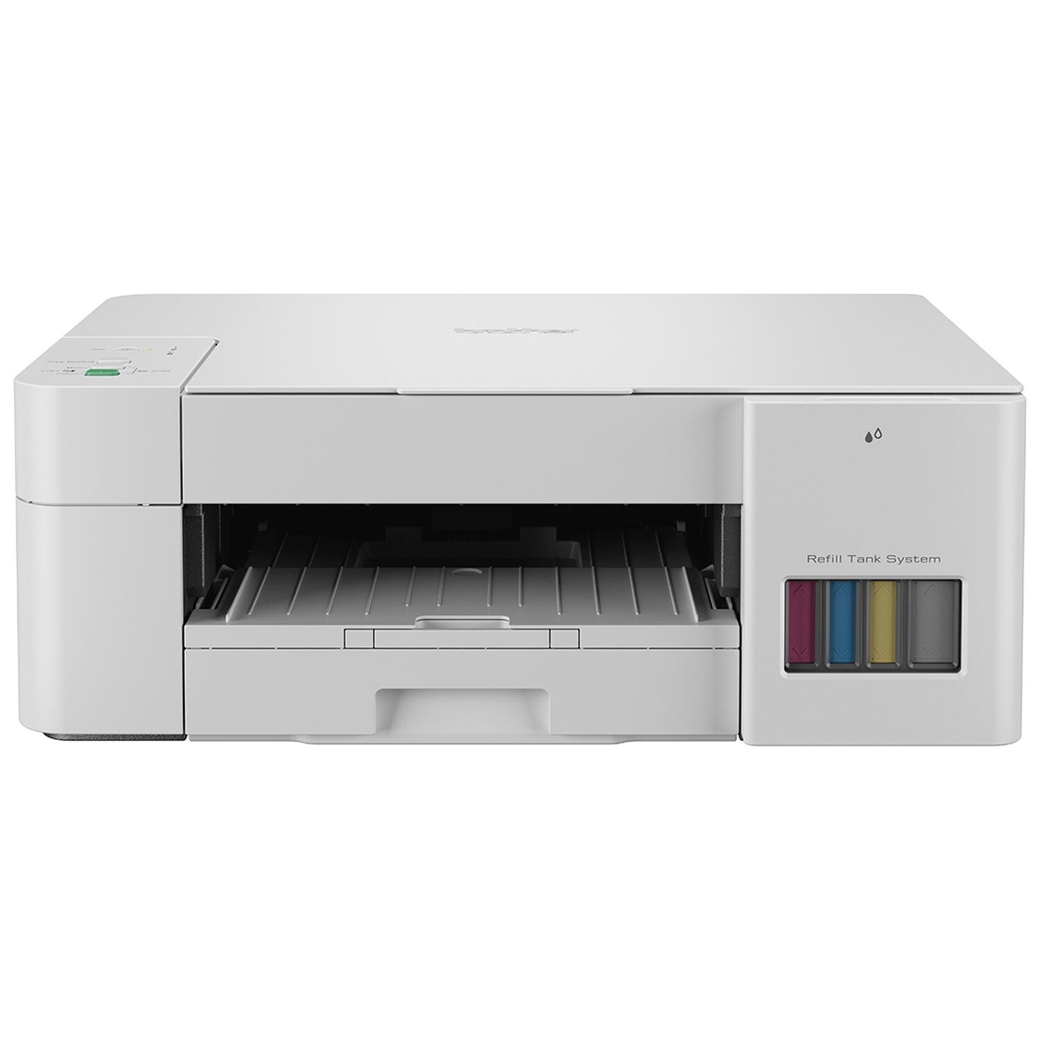 Brother User Friendly Ink Tank Printer, DCP-T226, White