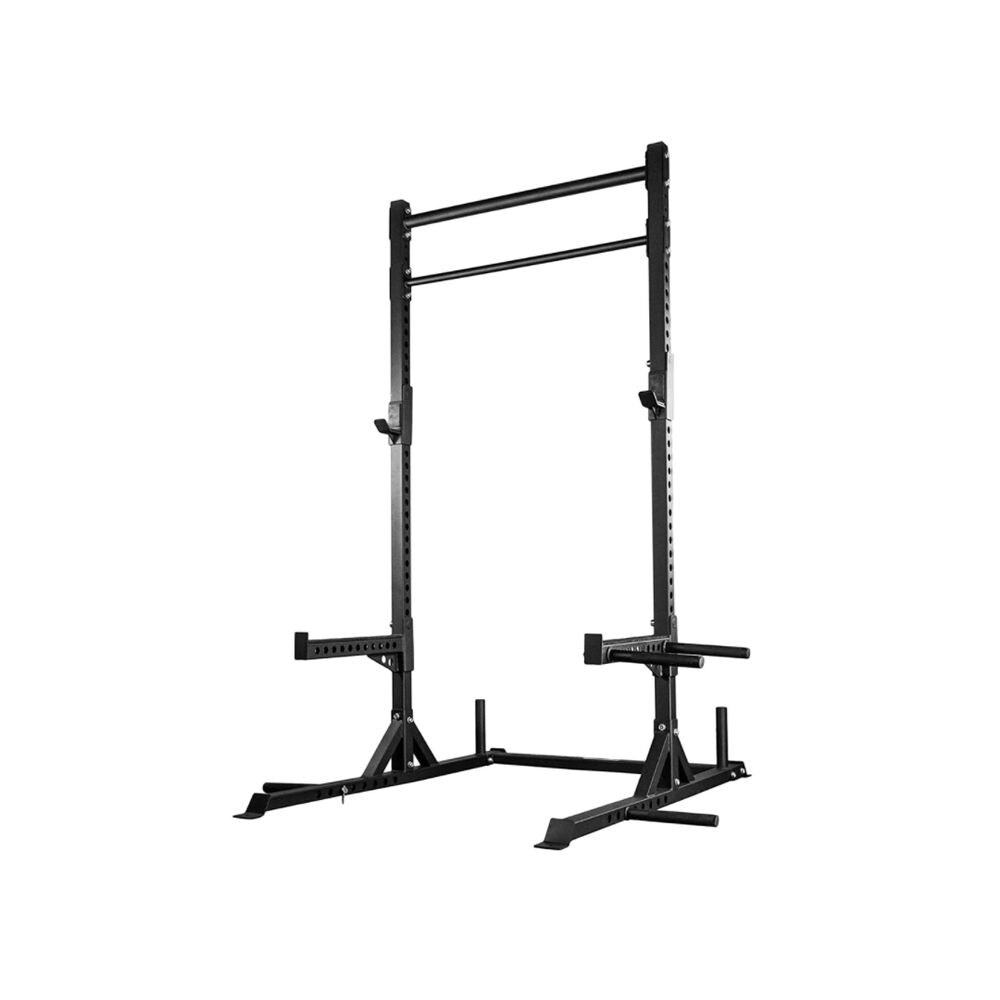 1441 Fitness Squat Rack, Bar and Plates Set with March Bench, 7ft , 80kg