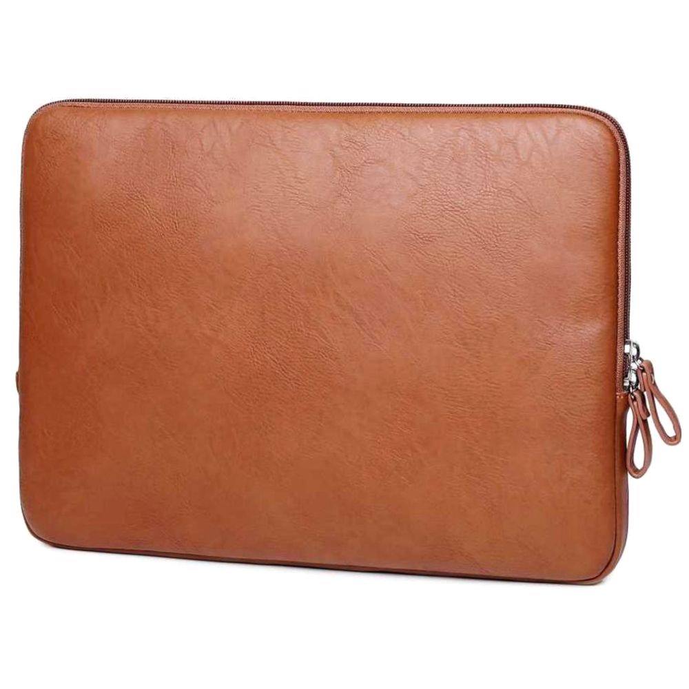 Craftwood Small Lightweight Laptop Sleeve, 13.3 Inch, DI934892, Tan Brown