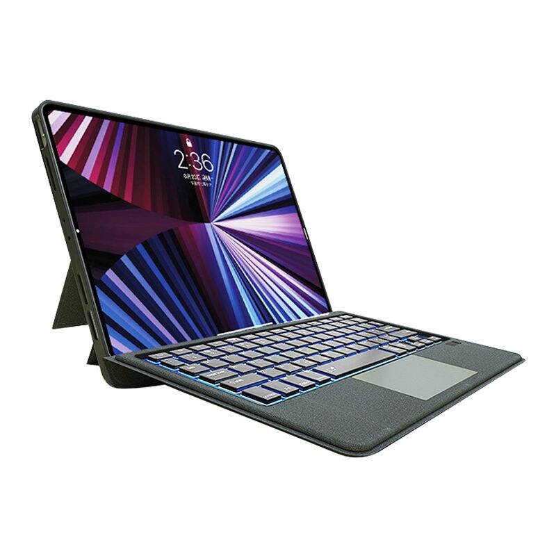 WIWU Mag Touch iPad Keyboard Case - Black