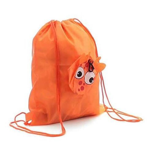 Drawstring Backpack For Children With A Cheerful Animal Design