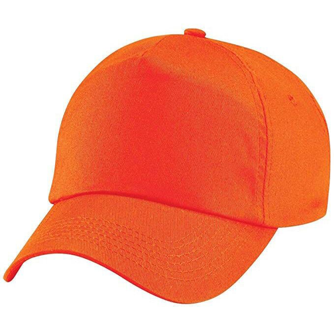 Baseball & Snapback Hat, Orange