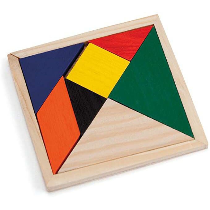 Small Wooden Tangram Puzzle