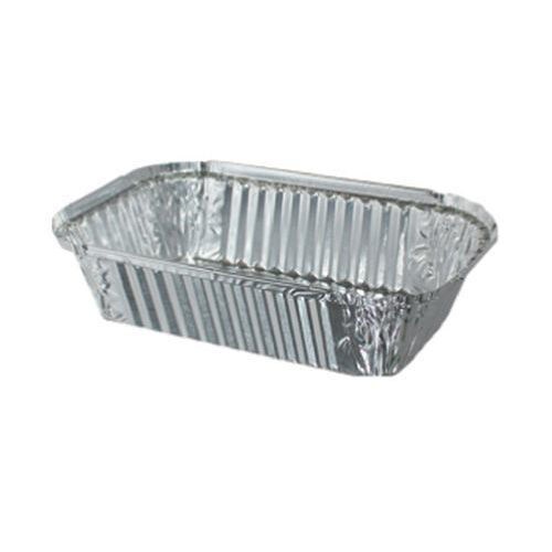 Aluminium Foil Economy Container Base, Silver - Pack of 1000
