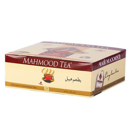 Mahmood Tea Cardamom Tea Bags, 100 Pieces - Carton