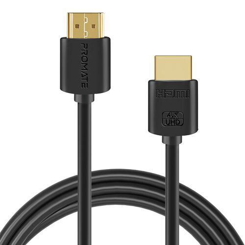 Promate Ultimate 4K HDMI Cable, Black, 3m