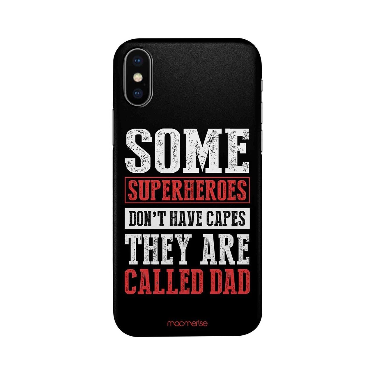 Macmerise They Are Called Superhero - Sleek Case for iPhone XS