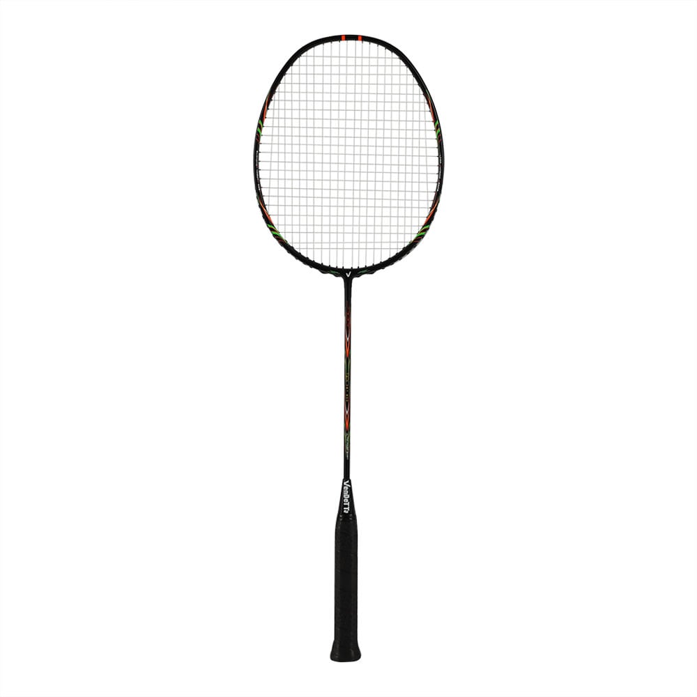 Maximus Twin Jet 900 Professional Badminton Racket, 67cm, Black & Green