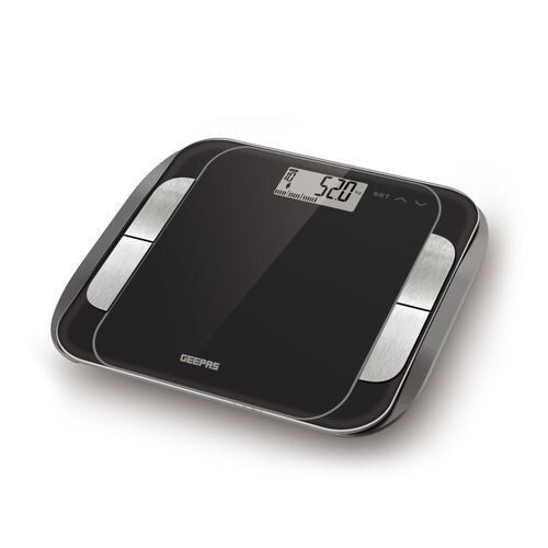 Geepas Body Fat Bathroom Scales, GBS46506UK