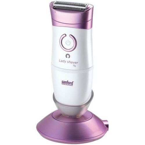 Sanford Rechargeable Lady Shaver, White & Purple, SF1924LSR BS
