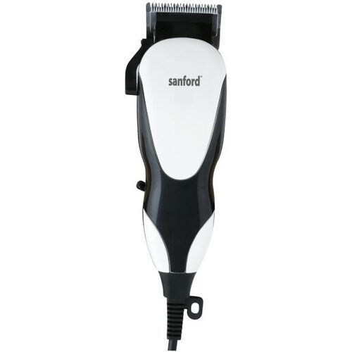 Sanford Hair Clipper with Clip On Comb Function, Black & White, SF9706HC BS