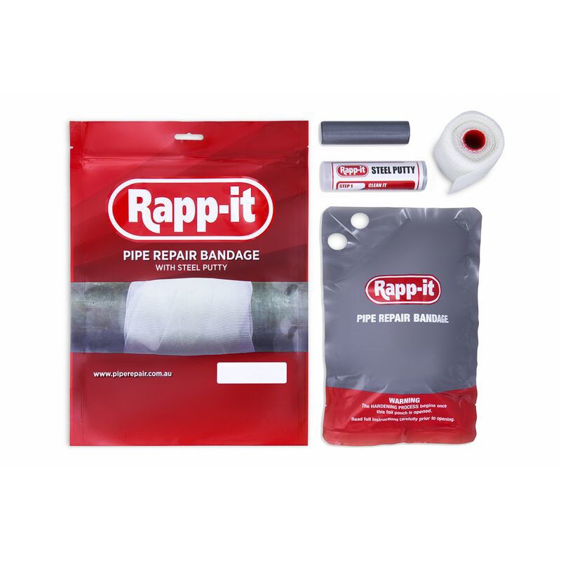 Rapp-It Pipe Repair Bandage Kit, 5cmx3.6m