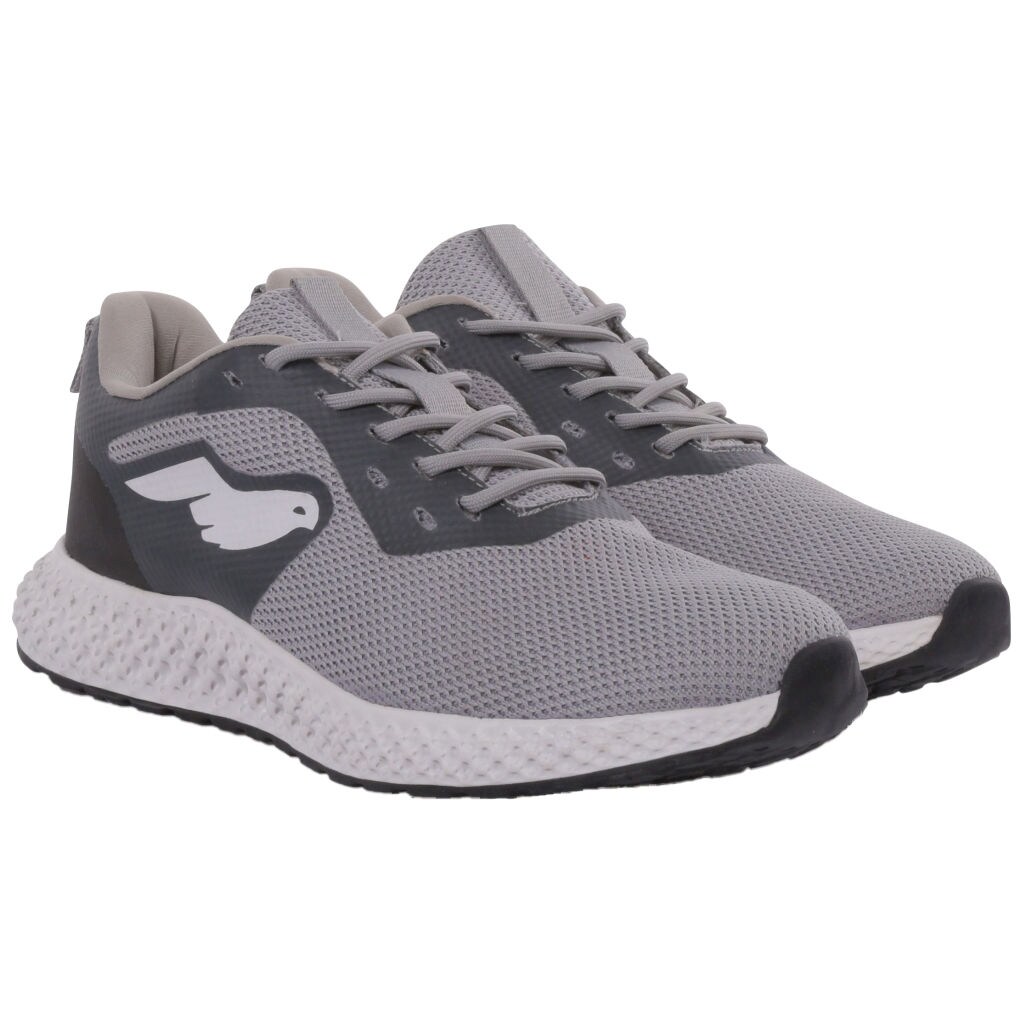 Kestrel Lace-Up Sports Shoes, Grey