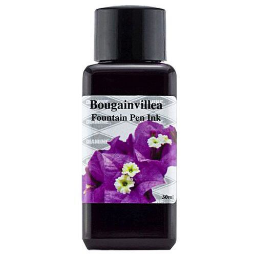 Diamine Fountain Pen Ink Bottle, Bougainvillea Flower, 30ml