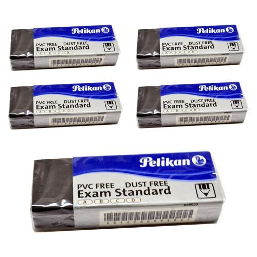 Pelikan Exam-Standard Erasers, 998922, Dust Free 