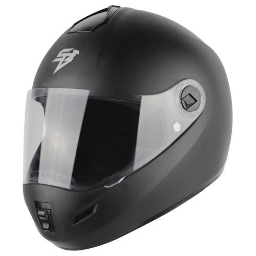 Rox Plus Motorbike Helmet, Black