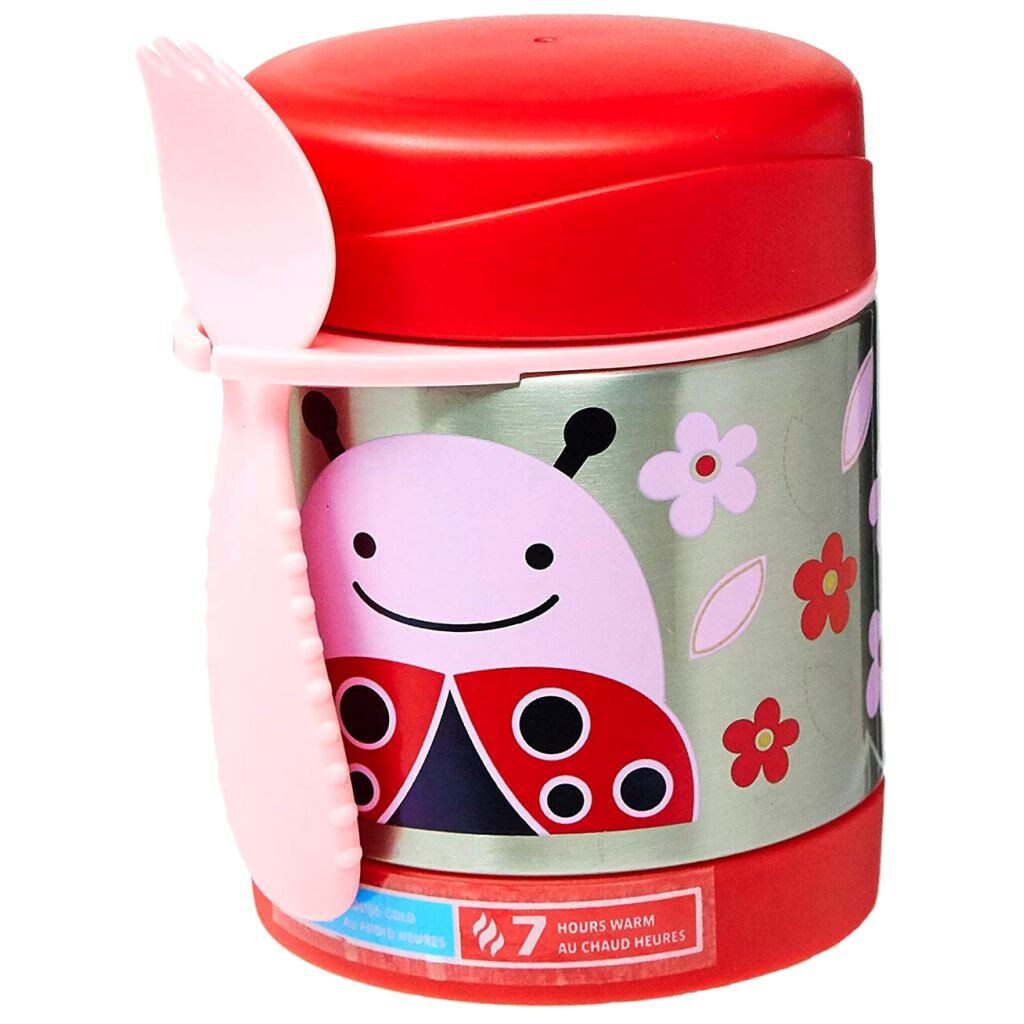 Skip Hop Zoo Insulated Food Jar, Ladybug, Multicolour, 325ml