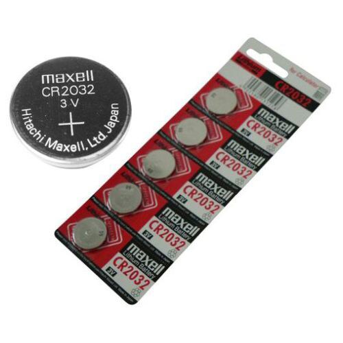 Maxell Coin Type Lithium Battery, 3V, Cr2032